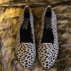 Skechers Women's Cleo Flat Animal Print